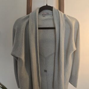 Neiman Marcus Light Blue Cashmere Cardigan